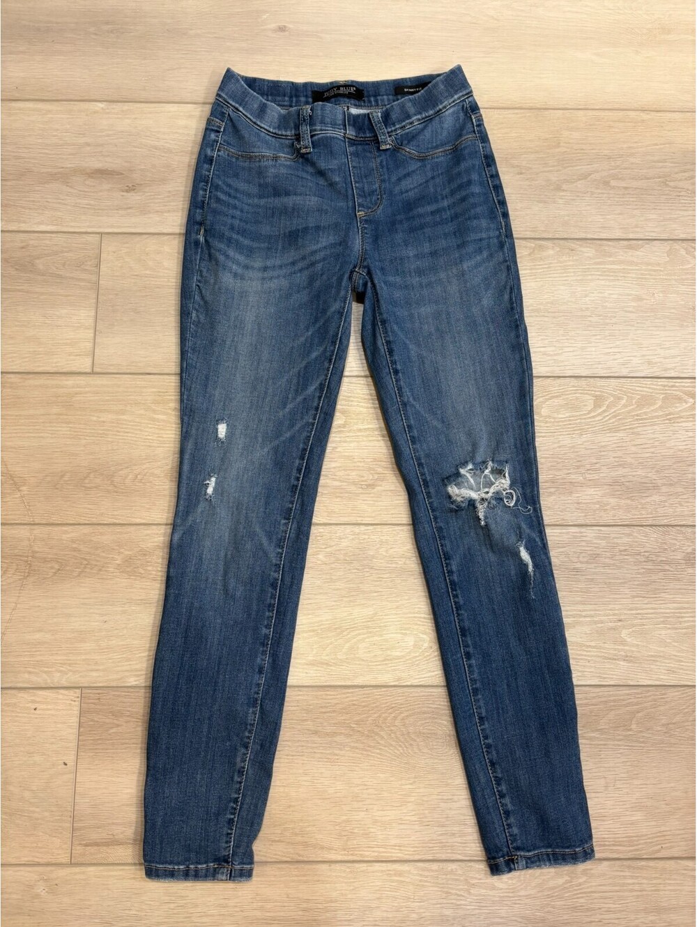 Judy Blue Jeans Womens Size 3/26  Denim Pull On  9"Rise Skinny Fit Stretch